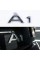 Емблема наклейка A1 Audi Ауді Хром на кришку багажника