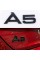 Емблема наклейка A5 Audi Ауді Чорна на кришку багажника