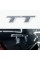 Емблема наклейка TT Audi Ауді на багажник - Хром, напис ТТ хромований