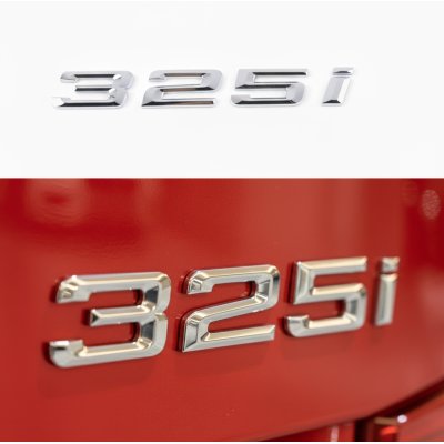 Шильдик Напис Багажника БМВ BMW 325i, 325I, E30, E36, E46, E90, E91, E92, E93, F30, G20