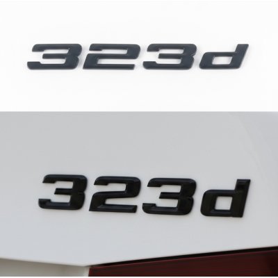 Шильдик Напис Багажника БМВ BMW 323d, 323D, E30, E36, E46, E90, E91, E92, E93, F30, G20