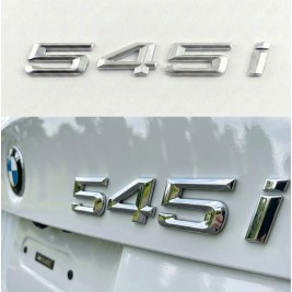 Шильдик BMW, Напис Багажника BMW 545i, 545I, E34, E39, E60, E61, F07, F10, F11, G30