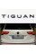 Емблема наклейка на кришку багажника NEW TIGUAN Volkswagen ТІГУАН 29 x 2 см Чорний