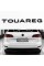 Емблема наклейка на кришку багажника NEW TOUAREG Volkswagen ТУАРЕГ 31 x 2 см Чорний