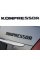 Шильдик надпись багажника KOMPRESSOR Mercedes-Benz Мерседес КОМПРЕССОР Чорний