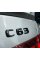 Nameplate trunk inscription C63 Mercedes-Benz Mercedes C 63 Black