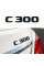 Шильдик надпись багажника C300 Mercedes-Benz Мерседес Ц300 Чорний