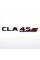 Nameplate inscription trunk CLA45s Mercedes-Benz Mercedes CLA45 with Black