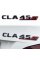 Nameplate inscription trunk CLA45s Mercedes-Benz Mercedes CLA45 with Black
