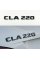 Nameplate inscription trunk CLA220 Mercedes-Benz Mercedes CLA220 Black
