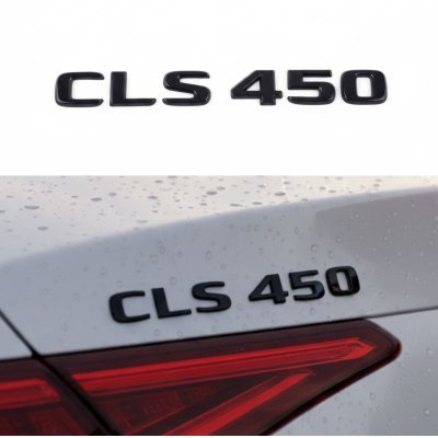 Шильдик надпись багажника CLS450 Mercedes-Benz Мерседес ЦЛС450 Чорний