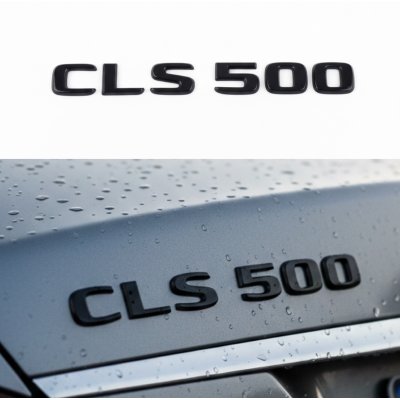 Шильдик надпись багажника CLS500 Mercedes-Benz Мерседес ЦЛС500 Чорний