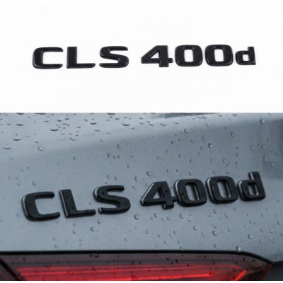 Шильдик надпись багажника CLS400d Mercedes-Benz Мерседес ЦЛС400д Чорний