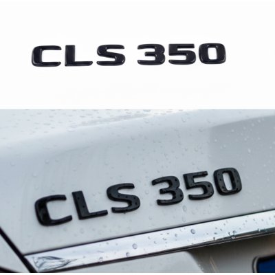 Шильдик надпись багажника CLS350 Mercedes-Benz Мерседес ЦЛС350 Чорний