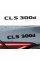 Nameplate inscription trunk CLS300d Mercedes-Benz Mercedes CLS 300 d Black