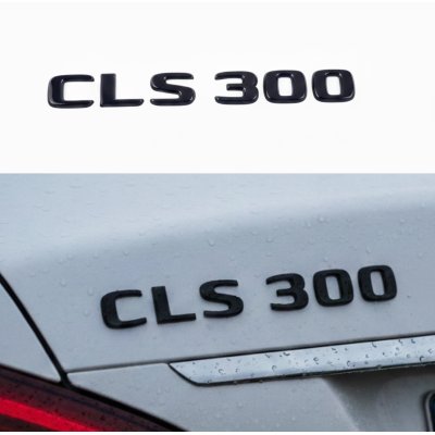 Шильдик надпись багажника CLS300 Mercedes-Benz Мерседес ЦЛС300 Чорний