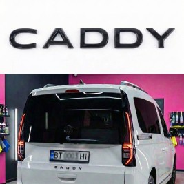 Емблема наклейка на кришку багажника NEW ARTEON Volkswagen АРТЕОН 25 x 2 см Чорний