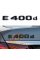 Шильдик надпись багажника E400d Mercedes-Benz Мерседес Е400д Чорний