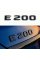 Шильдик надпись багажника E200 Mercedes-Benz Мерседес Е200 Чорний