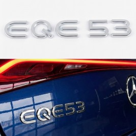Шильдик надпись багажника EQS53 Mercedes-Benz Мерседес Хромований