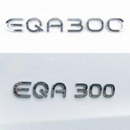 Шильдик надпись багажника EQA300 Mercedes-Benz Мерседес Хромований