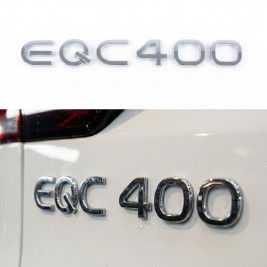 Шильдик надпись багажника EQC400 Mercedes-Benz Мерседес Хромований