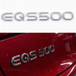 Шильдик надпись багажника EQS500 Mercedes-Benz Мерседес Хромований