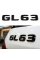 Шильдик надпись багажника GL63 Mercedes-Benz Мерседес ГЛ63 Чорний