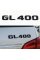 Nameplate trunk inscription GL400 Mercedes-Benz Mercedes GL 400 Black