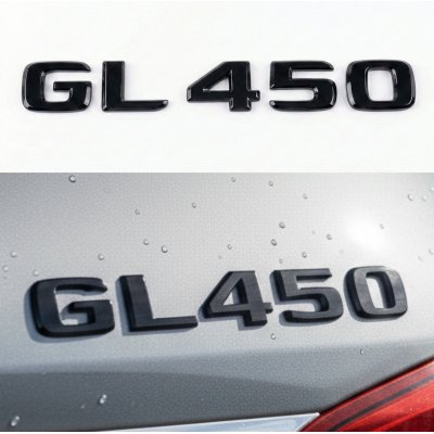 Шильдик надпись багажника GL450 Mercedes-Benz Мерседес ГЛ450 Чорний