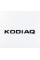 Шильдик емблема на багажник KODIAQ для SKODA, Кодіак для Шкода чорний