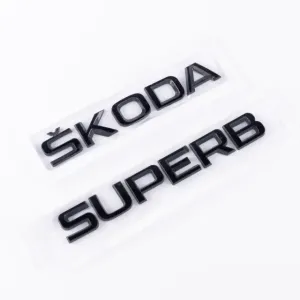 Шильдики надписи на кузов Skoda