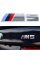 Металева емблема (логотип) M 5 BMW (БМВ) шильдик на багажник Хром 8.9 x 2.9см