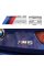 Металева емблема (логотип) M 6 BMW (БМВ) шильдик на багажник Хром 8.9 x 2.9см