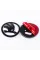 Emblem badge on the hood , trunk Skoda Skoda 90 mm black white 32D853621A