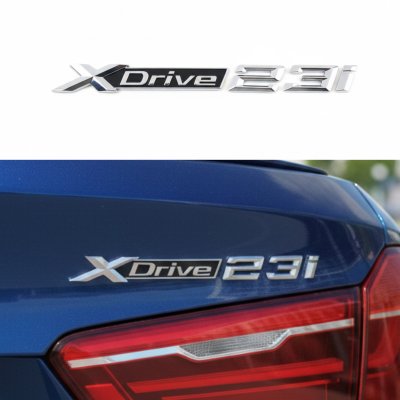 Шильдик Емблема Напис БМВ BMW, XDrive 23i, X1, X2, X3, X4, X5, X6, Xdrive, 23i