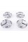 Caps plugs for Mercedes-Benz disks Mercedes Chrome silver 75mm A2204000125