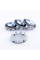 Caps (plugs) for alloy wheels BMW (BMW) 68 mm. Classic white blue (36136783536) set