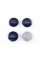 Caps plugs for alloy wheels FORD Ford 54 mm Blue 6M21-1003