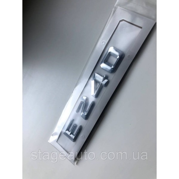 Nameplate Inscription Trunk Mercedes Benz E240