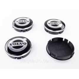 Ковпачки Заглушки Для Дисків Вольво Volvo 64мм, 30748052, S40, S60, S70, S80, S90, V40, V50, V60, V70, XC60,