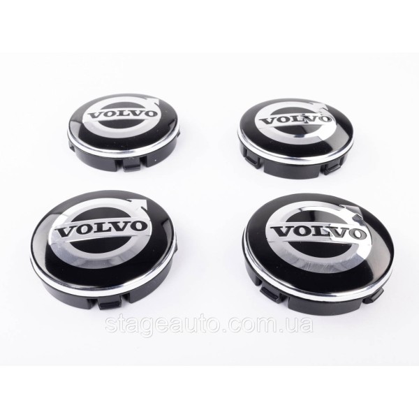 Ковпачки Заглушки Для Дисків Вольво Volvo 64мм, 30748052, S40, S60, S70, S80, S90, V40, V50, V60, V70, XC60,