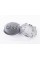 Caps plugs for alloy wheels Audi Audi 69 mm Gray with chrome rim 4B0601170A