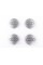 Caps plugs for alloy wheels Audi Audi 60 mm 57 mm Gray 4B0601170 set