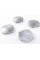 Caps plugs for alloy wheels Audi Audi 60 mm 57 mm Gray 4B0601170 set