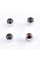 Protective caps for valve stems Hyundai 4 pcs Chrome