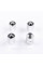 Protective caps on valve nipples Citroen Citroen 4 pcs Chrome