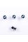Protective caps for BMW valve stems 4 pcs Classic Chrome