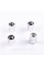 Protective caps for BMW nipples BMW M-style 4 pcs Small logo Chrome