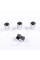 Protective caps for Mercedes-Benz valve nipples 4 pcs. Chrome